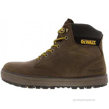 DEWALT DXWP10007M-PCH-10.5 Plasma Men's Brown Leather Steel Toe 6 in. Work Boot