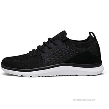 Bruno Marc Men’s Lightweight Fashion Sneakers Casual Walking Shoes Knit Mesh Breathable Sneakers Tennis Shoes