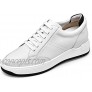 CHAMARIPA Men's Elevator Shoes Height Men Casual Leather Sneaker Height Increasing Shoes 2.76 Inch C02C127B191D