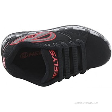 Heelys Mens Propel 2.0 Skate Shoe Confetti Black Red 770807M