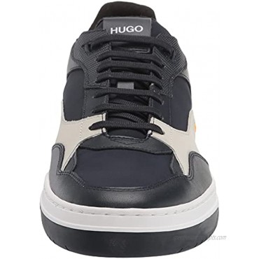 HUGO by Hugo Boss Men's Contemporary Low Top Leather Sneaker