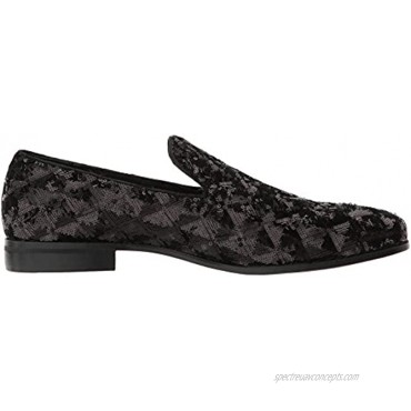 STACY ADAMS Men's Swank Sequined Slip-on Driving Style Loafer