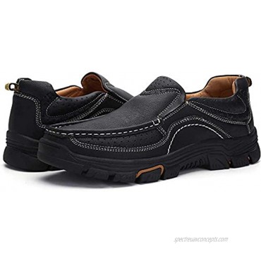 Venshine Mens Casual Slip On Loafers Shoes Walking Dress Leather Shoes