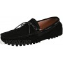 yldsgs Slip-on Loafer for Men Flats Bow-Tie Suede Leather Dress Driving Moccasins Casual Boat Shoes